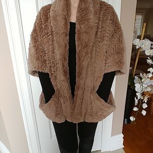 Fur blazer